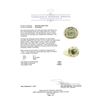 Image 5 : 6.40 ctw Green Tourmaline And Diamond Ring - 14KT Yellow Gold