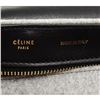 Image 8 : Celine Gray Wool Black Leather Medium Trapeze Bag