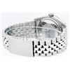 Image 8 : Rolex Mens Stainless Steel Blue Diamond & Sapphire Datejust Wristwatch