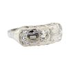 Image 1 : 0.67 ctw Diamond Ring - Platinum