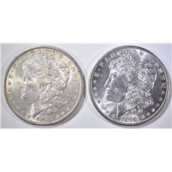 2-1890 CH BU MORGAN DOLLARS