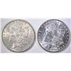Image 1 : 2-1890 CH BU MORGAN DOLLARS