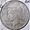 Image 1 : 1934-D PEACE DOLLAR, AU