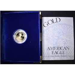 1995 1/10th OUNCE PROOF GOLD AMERICAN EAGLE