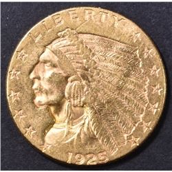 1925-D $2.5 GOLD INDIAN  CH BU