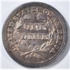 Image 2 : 1853 ARROWS SEATED LIBERTY DIME  CH BU  COLOR