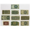 Image 2 : 10 PIECES CIRC FRACTIONAL CURRENCY