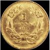 Image 2 : 1862 GOLD DOLLAR