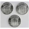 Image 2 : 3 PCS. DONALD TRUMP SILVER ROUNDS