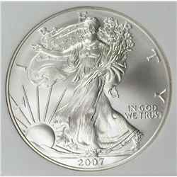 2007-W AMERICAN SILVER EAGLE