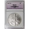 Image 3 : 2007-W AMERICAN SILVER EAGLE