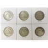 Image 2 : HALF DOLLAR LOT - 6 COINS TOTAL