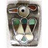 Image 2 : Zuni Sterling Silver Overlay Watch Tips