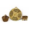 Image 1 : 3 Native American Baskets