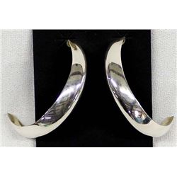 Sterling Silver Hoop Earrings