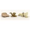 Image 1 : 3 Native American Zuni Carved Stone Fetishes