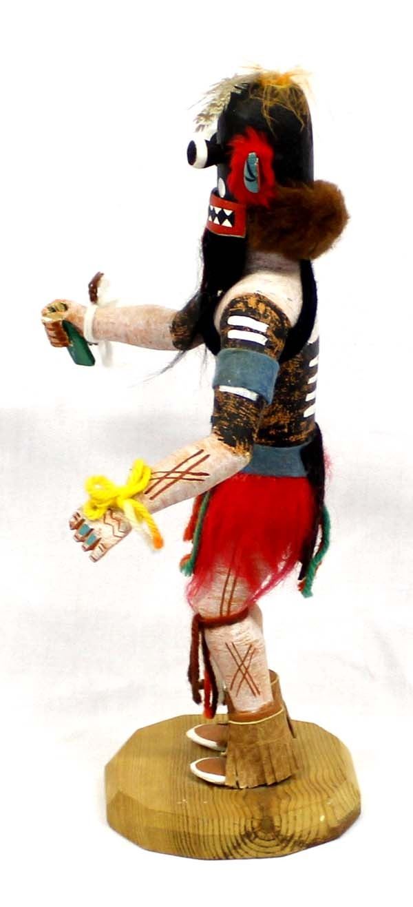 Native American Hopi ''Hu'' Whipper Kachina