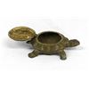 Image 2 : Austrian Cast Iron Hinged Turtle Match Safe