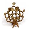 Image 1 : Vintage Mexican Clay Tree of Life Candle Holder