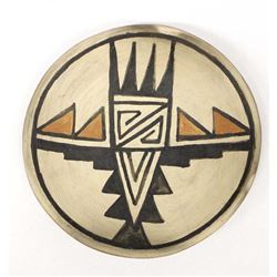 Historic Native American Pottery Shallow Bowl