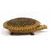 Image 1 : Vintage Asian Lidded Wicker Turtle Basket