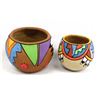 Image 3 : 4 Pieces of Native American Poster Paint Pottery