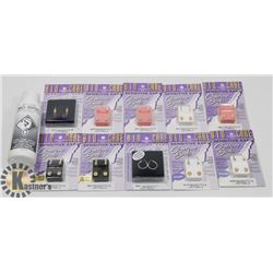 BAG OF EARRINGS AND MORE