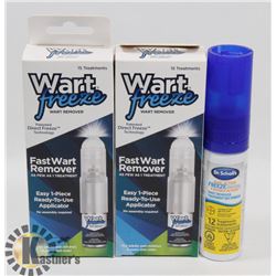 BAG OF ASSORTED WART REMOVER