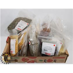 BOX OF ASSORTED SANGSTERS, INCLUDES: POWDER & NUTS