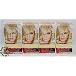 FOUR BOXES OF HAIR COLOUR