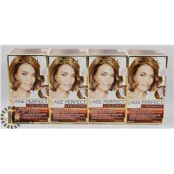FOUR BOXES OF HAIR COLOUR