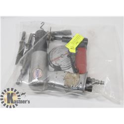 AIR CHISELS & CHICAGO PNEUMATIC AIR CUTTER.
