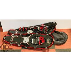 MP MOUNTAIN PROFILL SNOW SHOES & POLES.