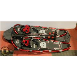 MP MOUNTAIN PROFILL SNOW SHOES & POLES.