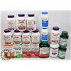 Image 1 : BOX OF ASSORTED VITAMINS, INCLUDES: TURMERIC,
