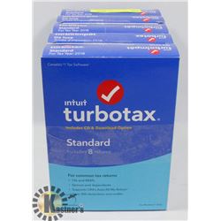 BUNDLE OF 5 TURBO TAX FOR 2018