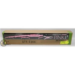 LOT OF 6 NEW 20" PINK WIPER BLADES