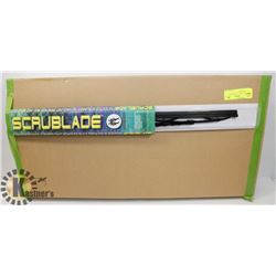 LOT OF 10 NEW 21" SCRUBLADE WIPER BLADES
