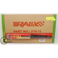 LOT OF 6 NEW 15" ULTRA VISION WIPER BLADES