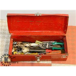 TOOL BOX WITH CONTENTS.