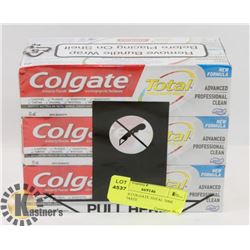 LOT OF 6 COLGATE TOTAL 70ML TOOTHPASTE