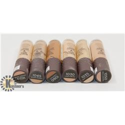 BAG OF ASSORTED BURTS BEES LIQUID MAKEUP