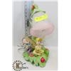 Image 1 : DISNEY TINKERBELL RESIN FLOWER LAMP
