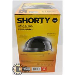 NEW IN BOX SHORTY HALF SHELL CRUISER HELMET. M.