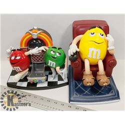 LOT OF 2 M&M DISPENSERS
