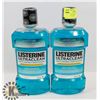 Image 1 : LOT OF 2 LISTERINE ULTRACLEAN,  TAR TAR  1 LITRE