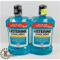 LOT OF 2 LISTERINE COOL MINT 1.5 LITRE MOUTH WASH