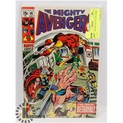 AVENGERS #66 COLLECTORS COMIC 15 CENT