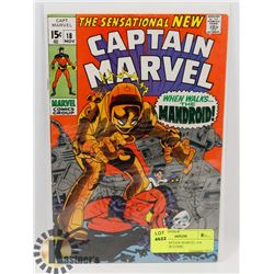 15 CENT CAPTAIN MARVEL #18 COLLECTOR COMIC