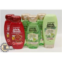 BAG OF GARNIER WHOLE BLENDS ASSORTED SHAMPOO